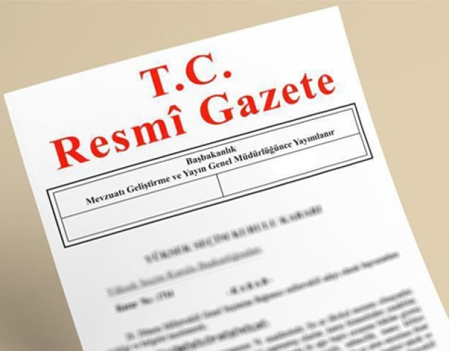 25 Ekim 2020 Resmi Gazete
